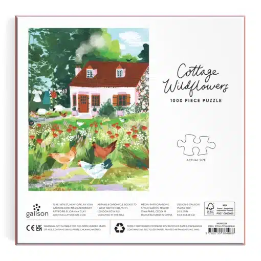 Galison – Cottage Wildflowers 1000 darabos puzzle