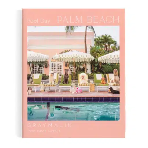 Galison – Gray Malin Palm Beach 1000 darabos puzzle könyv dobozban