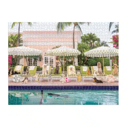 Galison – Gray Malin Palm Beach 1000 darabos puzzle könyv dobozban