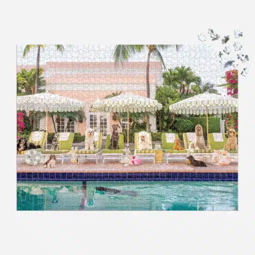 Galison – Gray Malin Palm Beach 1000 darabos puzzle könyv dobozban