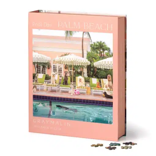 Galison – Gray Malin Palm Beach 1000 darabos puzzle könyv dobozban