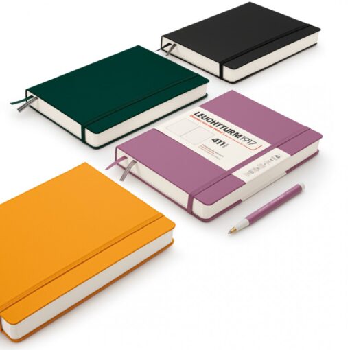 LEUCHTTURM1917 Medium A5 pontozott lapos NOTEBOOK 411,