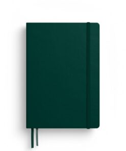 LEUCHTTURM1917 Medium A5 pontozott lapos NOTEBOOK 411, Forest Green