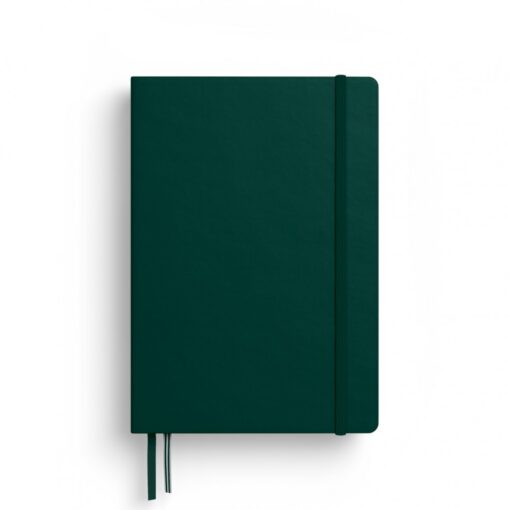 LEUCHTTURM1917 Medium A5 pontozott lapos NOTEBOOK 411, Forest Green