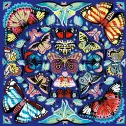 pillangó kaleidoszkóp 500 darabos családi puzzle Mudpuppy