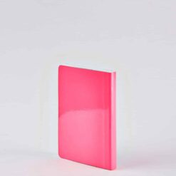 NUUNA Graphic S pontozott lapos jegyzetfüzet Candy - Neon pink
