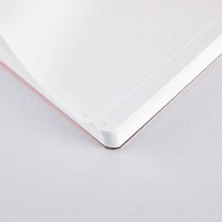 NUUNA Graphic S pontozott lapos jegyzetfüzet Candy - Neon pink