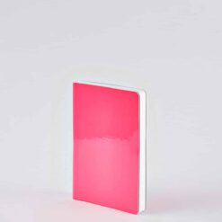 NUUNA Graphic S pontozott lapos jegyzetfüzet Candy - Neon pink