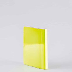 NUUNA Graphic S pontozott lapos jegyzetfüzet Candy - Neon yellow