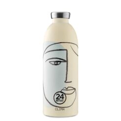 24BOTTLES Clima 850ml rozsdamentes acél termosz, White Calypso