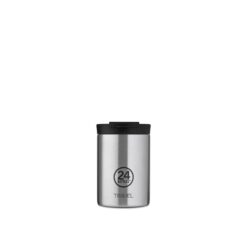 24BOTTLES Travel Tumbler 350ml rozsdamentes acél bögre, Brushed Steel
