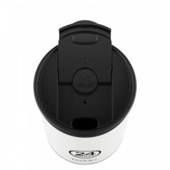 24BOTTLES Travel Tumbler 350ml rozsdamentes acél bögre, ice white