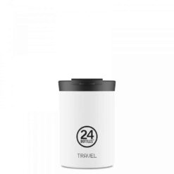 24BOTTLES Travel Tumbler 350ml rozsdamentes acél bögre, ice white