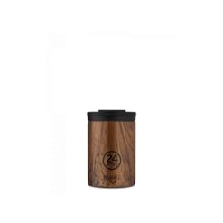 24BOTTLES Travel Tumbler 350ml rozsdamentes acél bögre, SEQUOIA WOOD