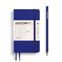 LEUCHTTURM1917 A6 Pocket pontozott lapos NOTEBOOK, ink