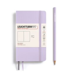 LEUCHTTURM1917 A6 Pocket sima lapos NOTEBOOK, Lila