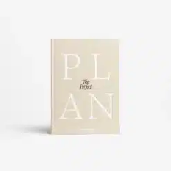 PRINTWORKS dátumozatlan határidőnapló - The perfect plan, bézs