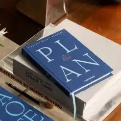 PRINTWORKS dátumozatlan határidőnapló - The perfect plan, kék