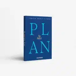 PRINTWORKS dátumozatlan határidőnapló - The perfect plan, kék