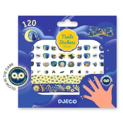 Djeco: Design by Körömmatricák - Holdfény - Moonlight reflections