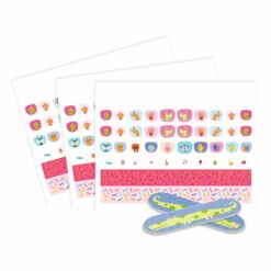 Djeco: Design by Körömmatricák - Szüli-buli - Happy Birthday!