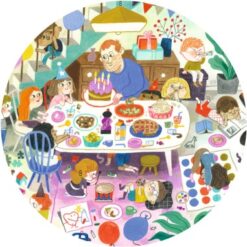 Djeco Megfigyeltető puzzle - Szülinapi parti, 54 db-os - Birthday Party