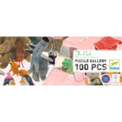 Djeco Művész puzzle - A ligeti mulatság, 100 db-os - The park