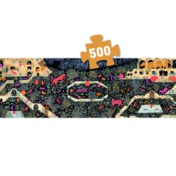 Djeco Művész puzzle - A macskák birodalma, 500 db-os - The kingdom of cats