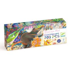 Djeco Művész puzzle - Erdei zenekar, 200 db-os - Woods music Band