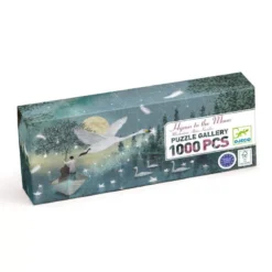 Djeco Művész puzzle - Himnusz a Holdhoz, 1000 db-os - Hymn to the Moon