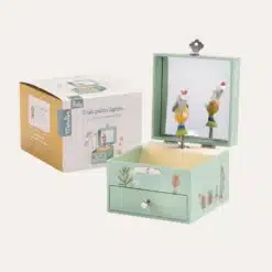Moulin Roty - A három kisnyuszi - Zenélő ékszerdoboz