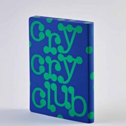 NUUNA Graphic L pontozott lapos jegyzetfüzet - CRY CRY CLUB