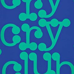 NUUNA Graphic L pontozott lapos jegyzetfüzet - CRY CRY CLUB