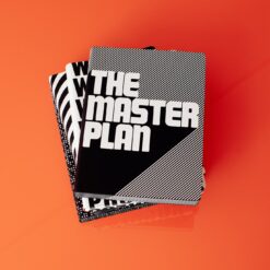 NUUNA Graphic L pontozott lapos jegyzetfüzet - The master plan