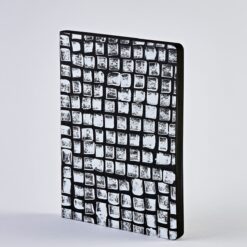 NUUNA Graphic L Light pontozott lapos jegyzetfüzet - SASSY SQUARES