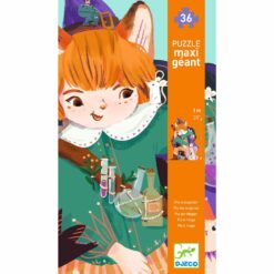 Djeco Óriás puzzle - Pio a kis valázsló, 36 db-os - Pio the magician
