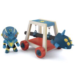 Djeco: Arty Toys Arty Toys - Lovag - Pókharcos faltörő kossal - Spider attak
