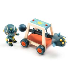 Djeco: Arty Toys Arty Toys - Lovag - Pókharcos faltörő kossal - Spider attak
