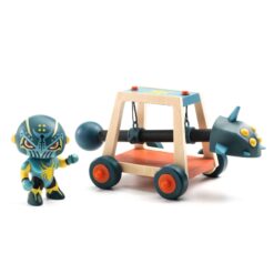 Djeco: Arty Toys Arty Toys - Lovag - Pókharcos faltörő kossal - Spider attak