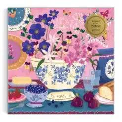 Galison Joy Laforme Art of the Table 500 darabos prémium puzzle | aranyfóliás részletekkel