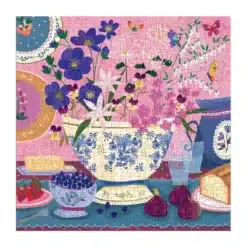 Galison Joy Laforme Art of the Table 500 darabos prémium puzzle | aranyfóliás részletekkel