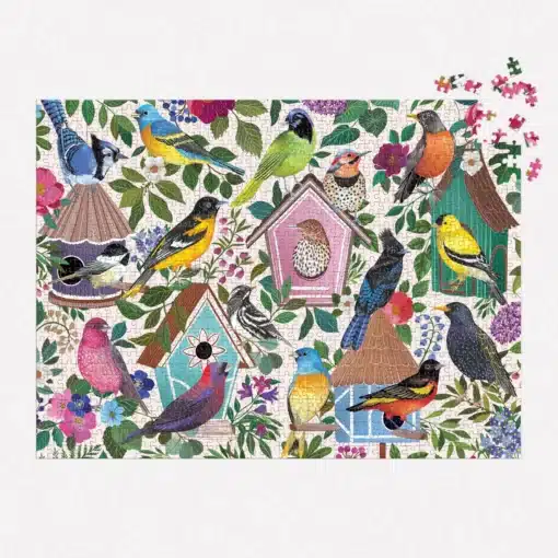 Galison – Birdhouse Lane 1000 darabos puzzle