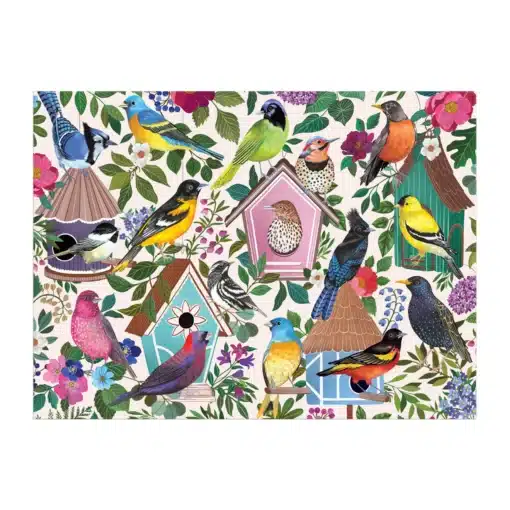 Galison – Birdhouse Lane 1000 darabos puzzle