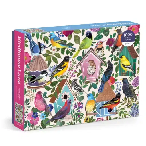 Galison – Birdhouse Lane 1000 darabos puzzle