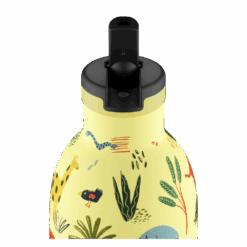 24BOTTLES Kids Clima 330ml rozsdamentes acél kulacs, JUNGLE FRIENDS
