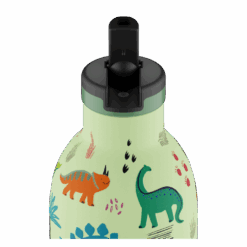 24BOTTLES Kids Clima 330ml rozsdamentes acél kulacs, JURASSIC FRIENDS