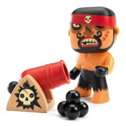 Djeco: Arty Toys Arty Toys - Kalóz ágyuval - Rick and Boumcrack