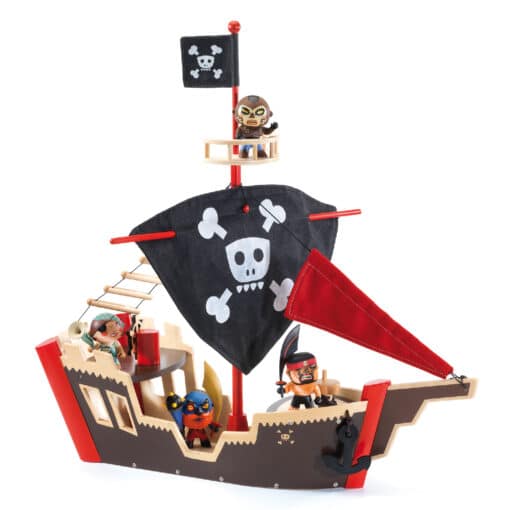 Djeco: Arty Toys Arty Toys - Kalózhajó - Ze pirat boat