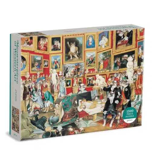 Galison – Macskák az Uffizi képtárban 1500 db-os puzzle