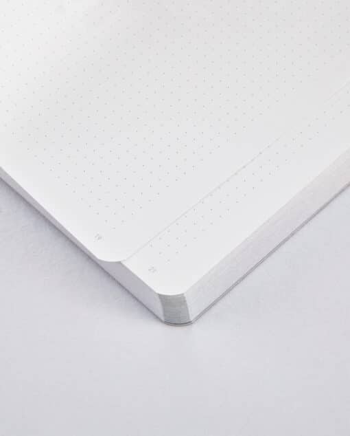 NUUNA Graphic M pontozott lapos jegyzetfüzet Voyager - Grey